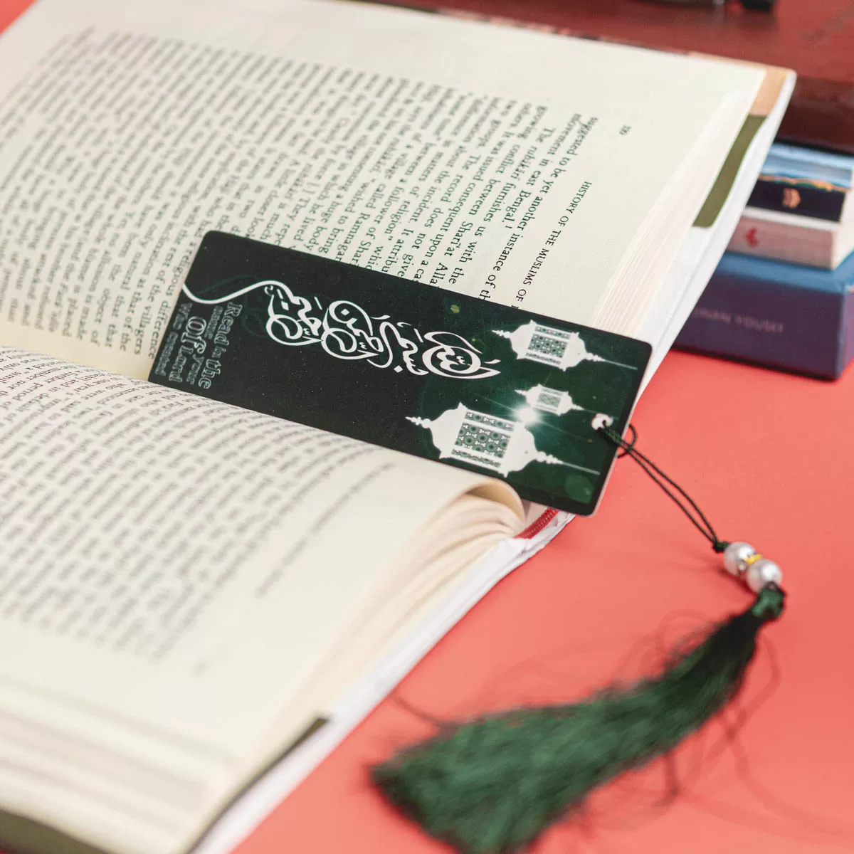 Bismillahir Rahmanir Rahim Calligraphy and English Bookmark - Image 2