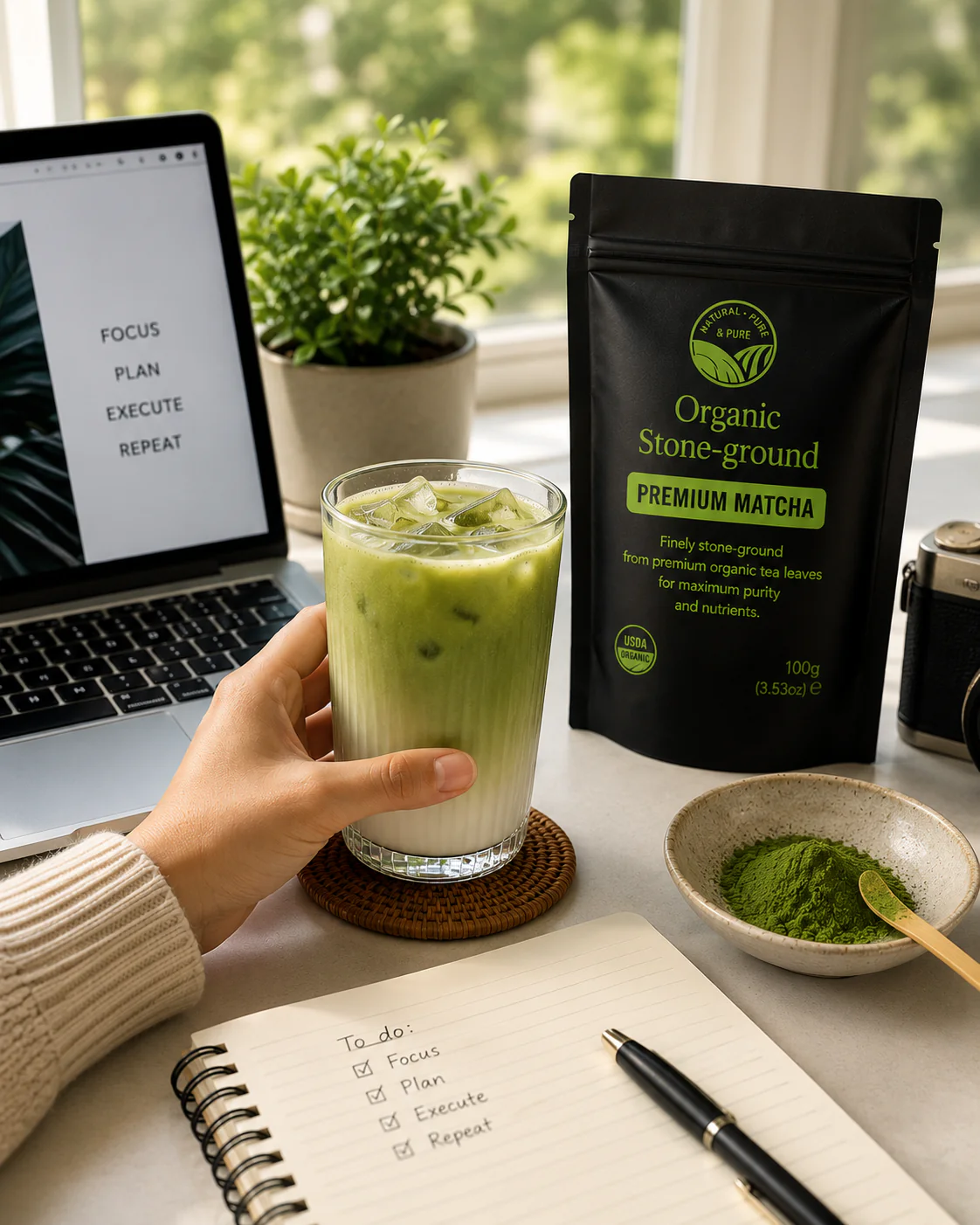 Classic Stevia Matcha - Image 2
