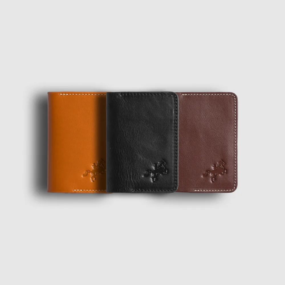 Slim Sleeve Horsemen Wallet - Raven Black - Image 3