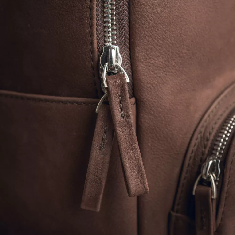 The Vanguard- Nubuck Leather Backpack Bag - Image 4